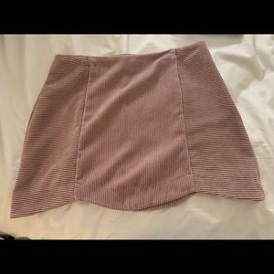 FAVLUX Pink Scallop Skirt